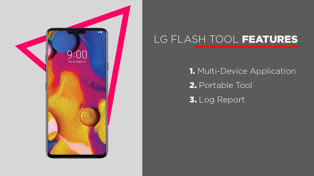 LG Flash Tool Features