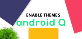Enable Themes on Android Q Beta (Easiest Way)