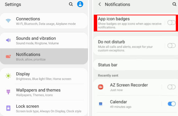 How to Disable App Icon Badges and Unread Counts on Galaxy S10