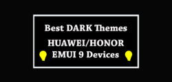 Dark Themes for Huawei/Honor Devices Running EMUI 9
