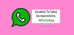 WhatsApp users can’t take screenshots of private chats in a new update
